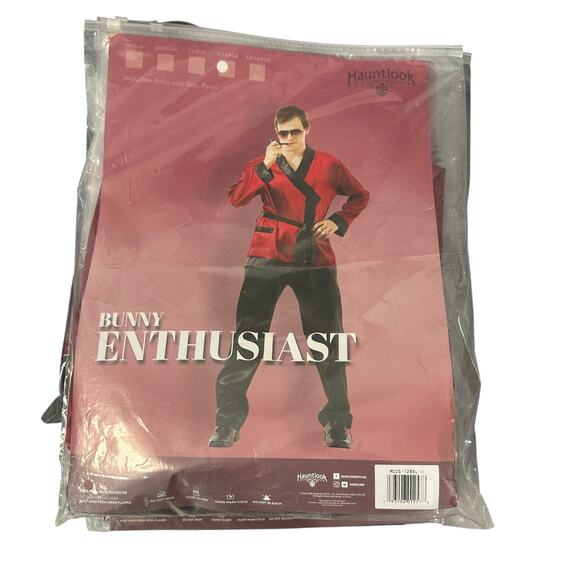 Bunny Enthusiast Halloween Costume - Playboy Hugh Hefner Inspired Coplay - Picture 2 of 4